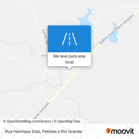 Rua Henrique Dias mapa