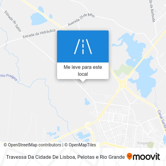Travessa Da Cidade De Lisboa mapa
