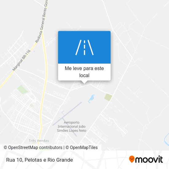 Rua 10 mapa