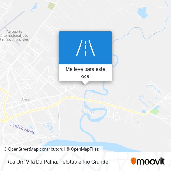 Rua Um Vila Da Palha mapa