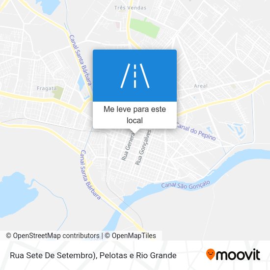 Rua Sete De Setembro) mapa