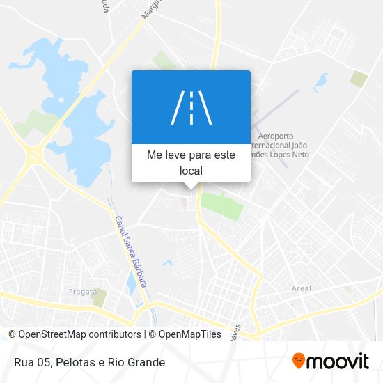 Rua 05 mapa