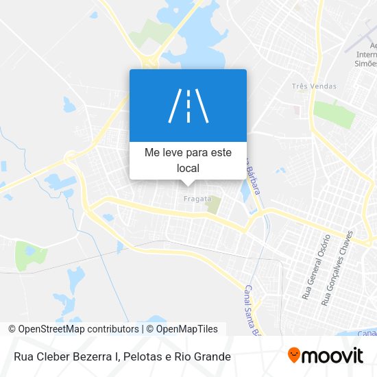 Rua Cleber Bezerra I mapa