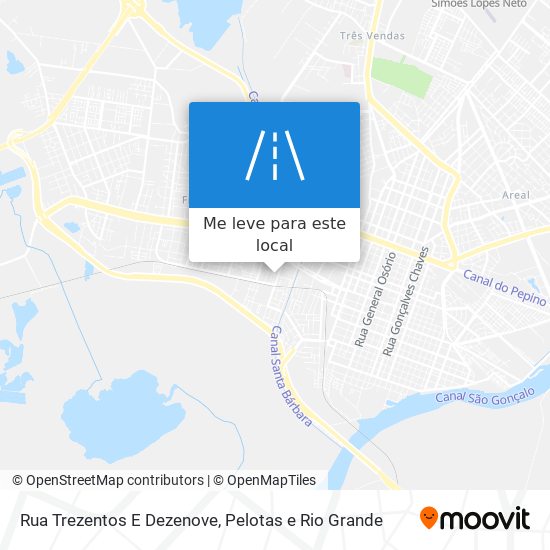 Rua Trezentos E Dezenove mapa