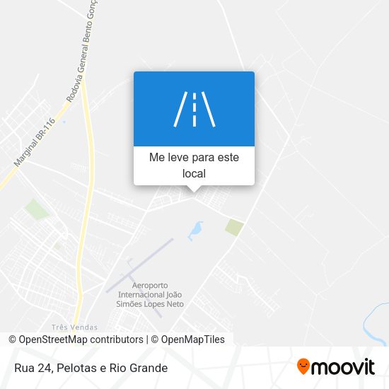 Rua 24 mapa