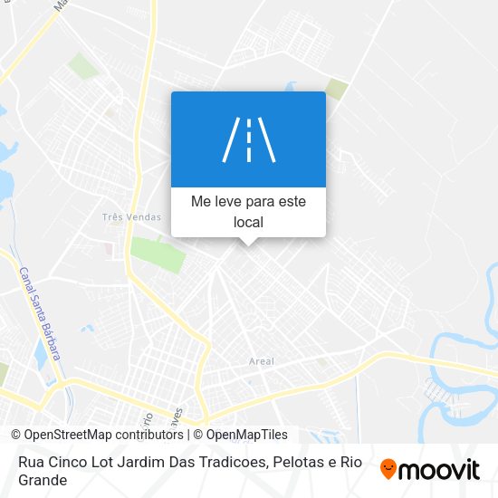 Rua Cinco Lot Jardim Das Tradicoes mapa