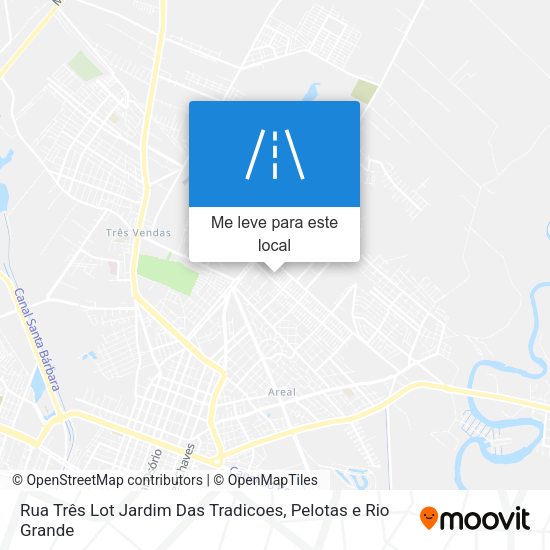 Rua Três Lot Jardim Das Tradicoes mapa