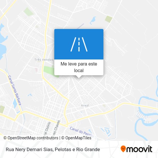 Rua Nery Demari Sias mapa