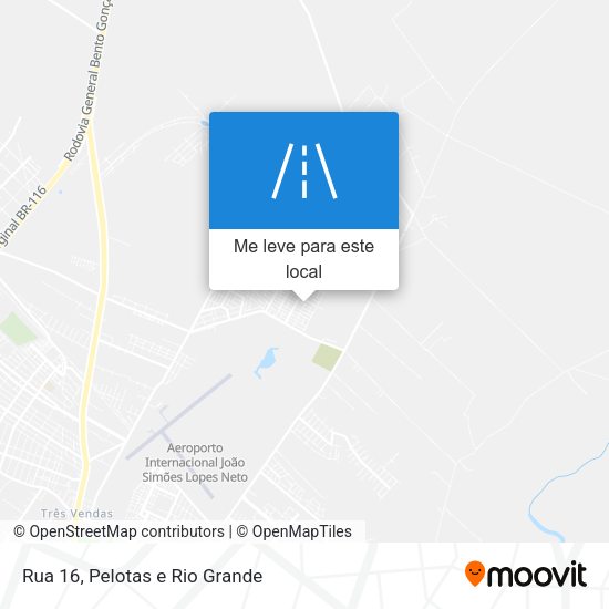Rua 16 mapa