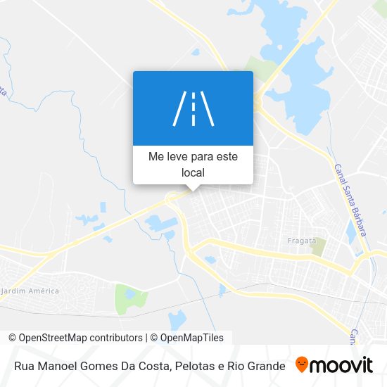Rua Manoel Gomes Da Costa mapa
