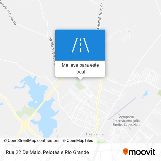 Rua 22 De Maio mapa