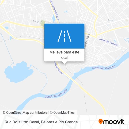 Rua Dois Ltm Ceval mapa