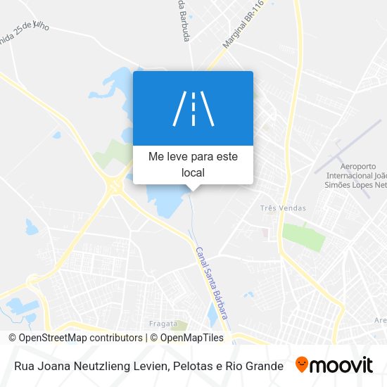 Rua Joana Neutzlieng Levien mapa