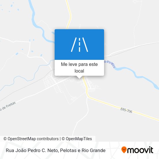 Rua João Pedro C. Neto mapa