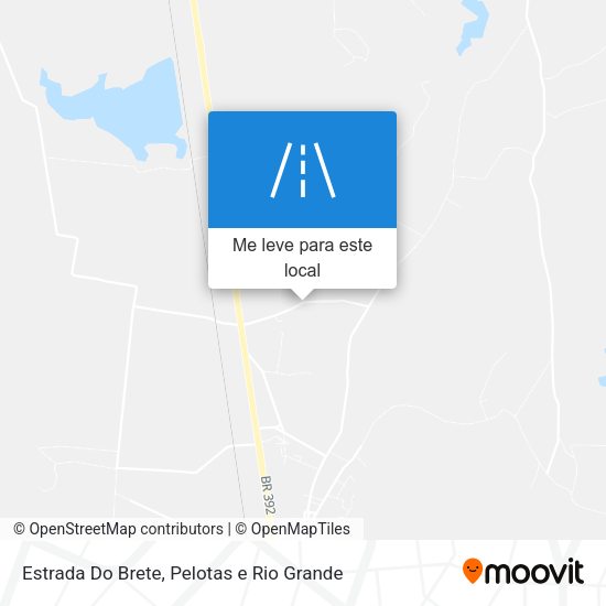 Estrada Do Brete mapa
