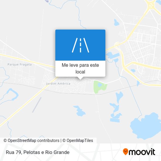 Rua 79 mapa