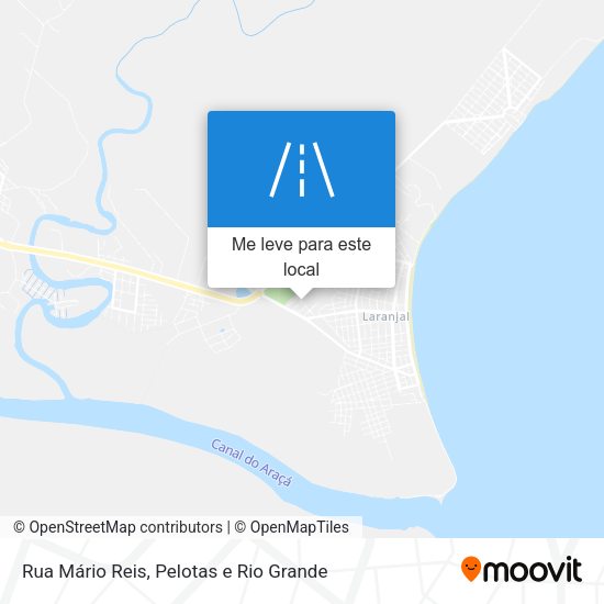 Rua Mário Reis mapa