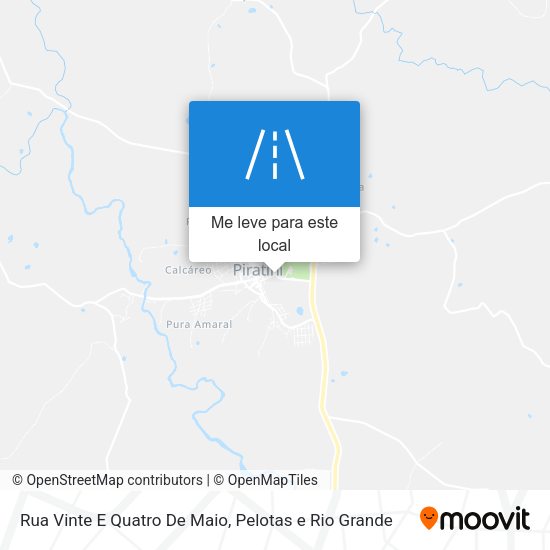 Rua Vinte E Quatro De Maio mapa