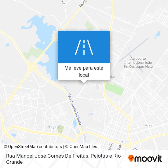 Rua Manoel José Gomes De Freitas mapa