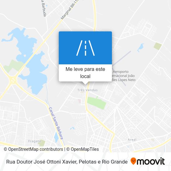 Rua Doutor José Ottoni Xavier mapa