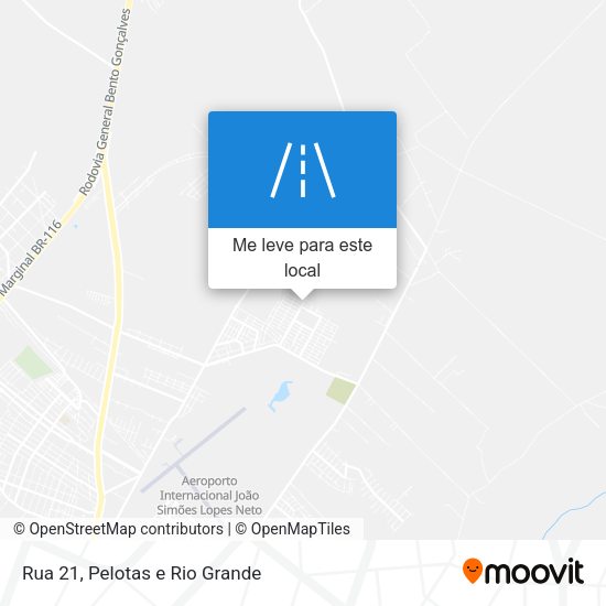 Rua 21 mapa