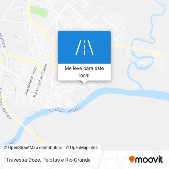 Travessa Doze mapa