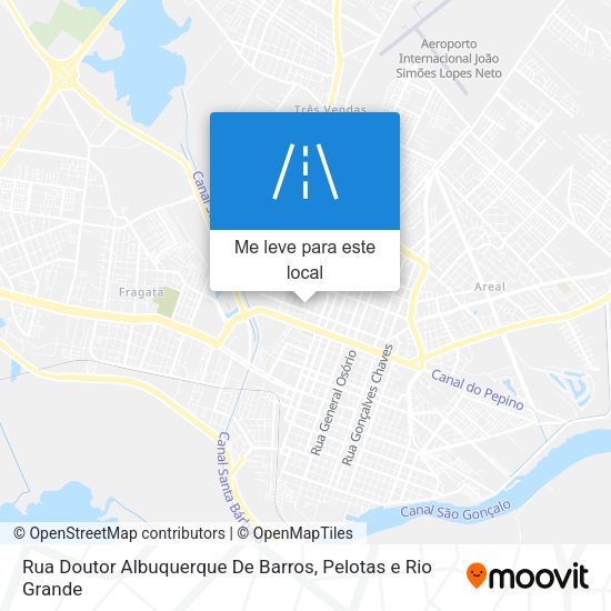 Rua Doutor Albuquerque De Barros mapa