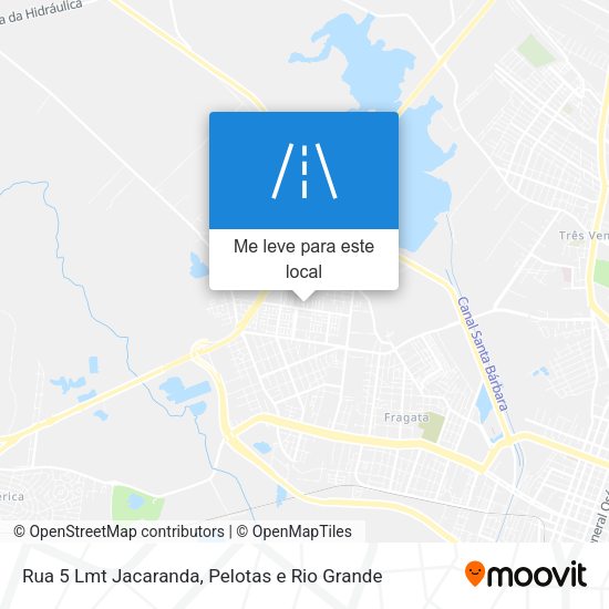 Rua 5 Lmt Jacaranda mapa