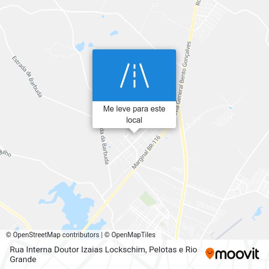Rua Interna Doutor Izaias Lockschim mapa