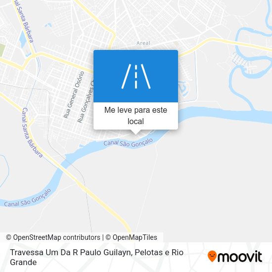 Travessa Um Da R Paulo Guilayn mapa
