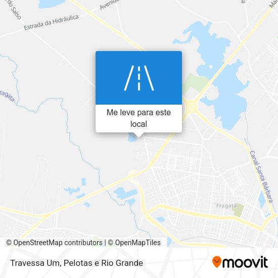 Travessa Um mapa