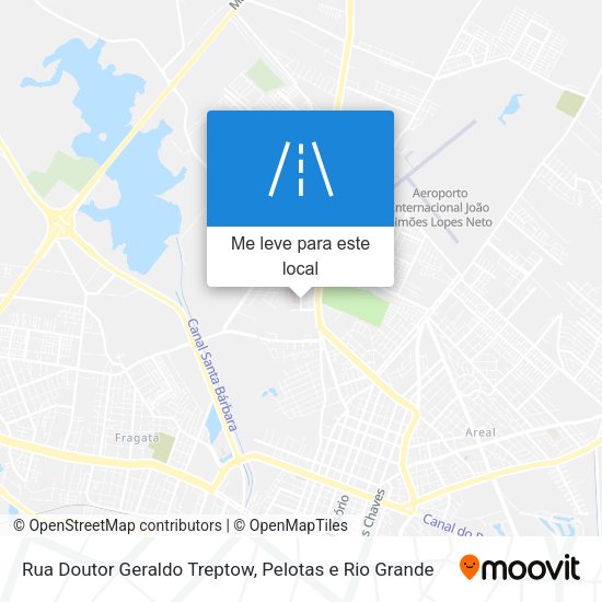 Rua Doutor Geraldo Treptow mapa