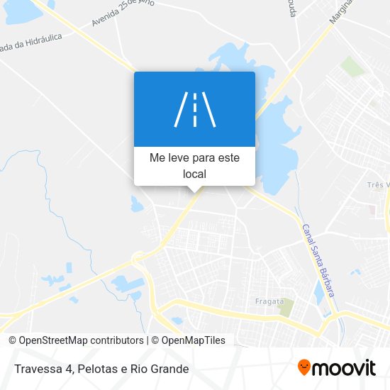 Travessa 4 mapa