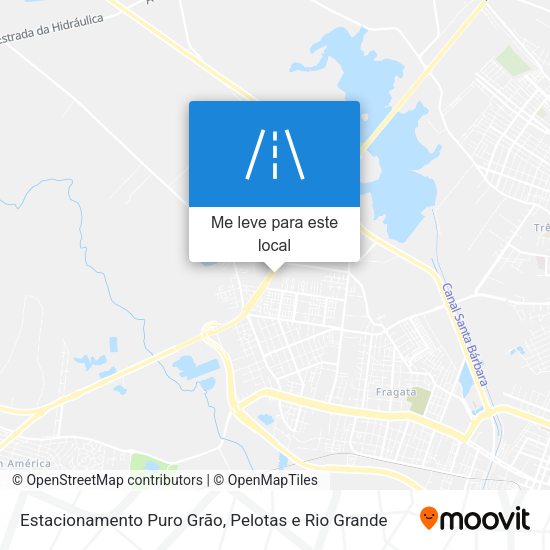 Estacionamento Puro Grão mapa
