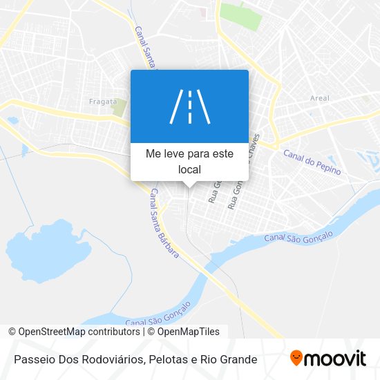 Passeio Dos Rodoviários mapa