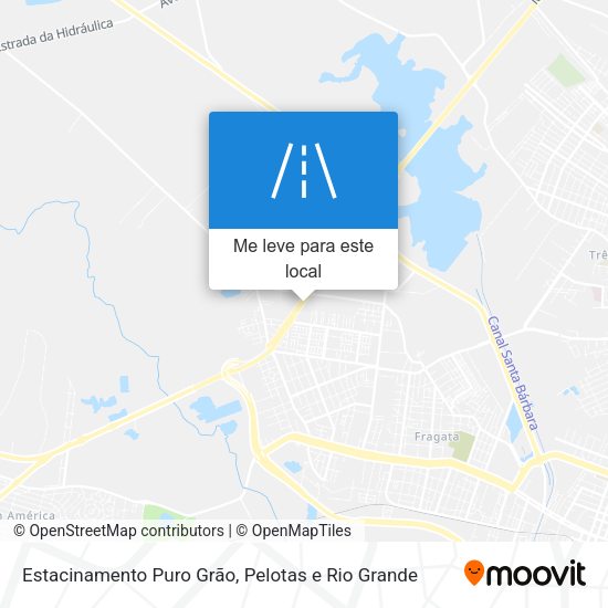 Estacinamento Puro Grão mapa