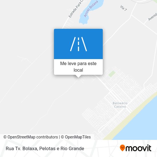 Rua Tv. Bolaxa mapa