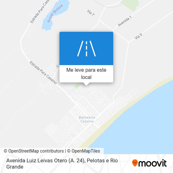 Avenida Luiz Leivas Otero (A. 24) mapa