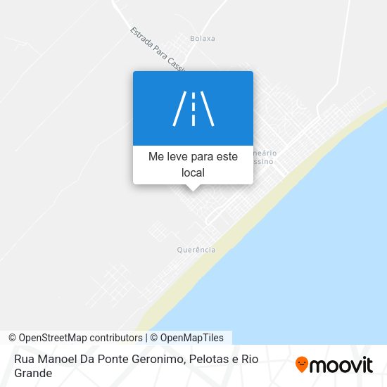 Rua Manoel Da Ponte Geronimo mapa