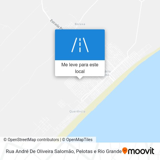 Rua André De Oliveira Salomão mapa