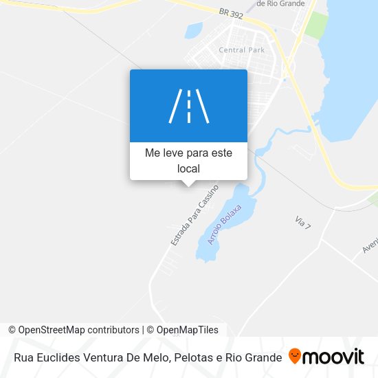 Rua Euclides Ventura De Melo mapa