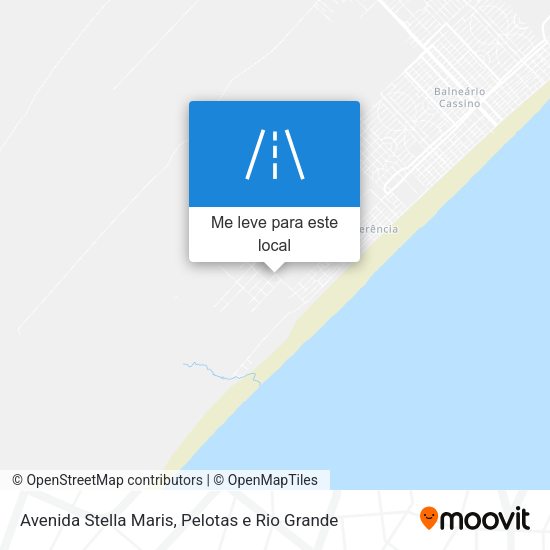 Avenida Stella Maris mapa