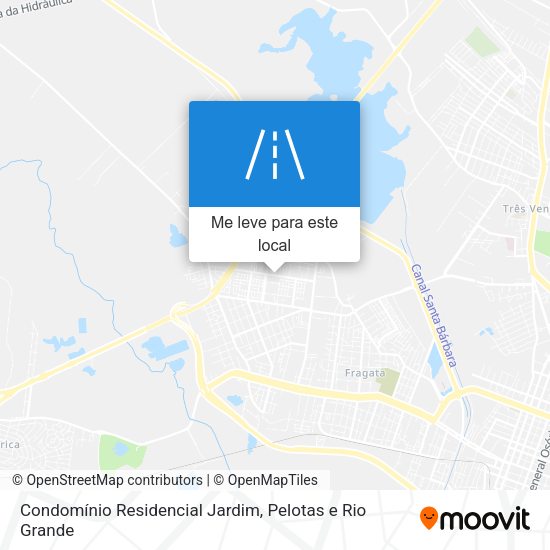 Condomínio Residencial Jardim mapa