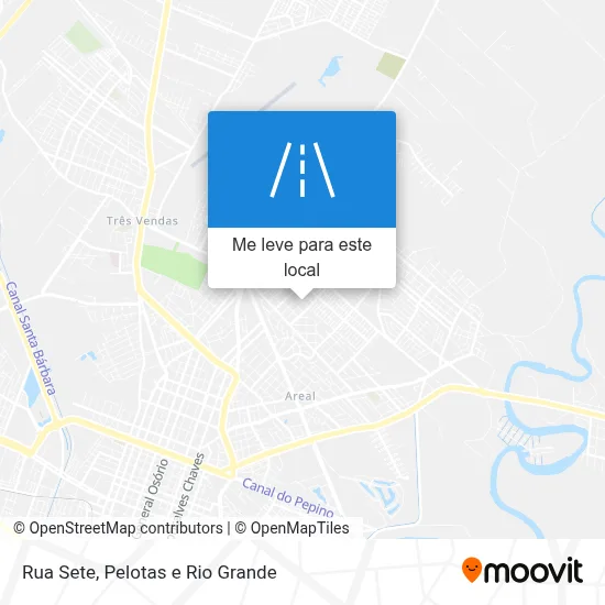 Rua Sete mapa
