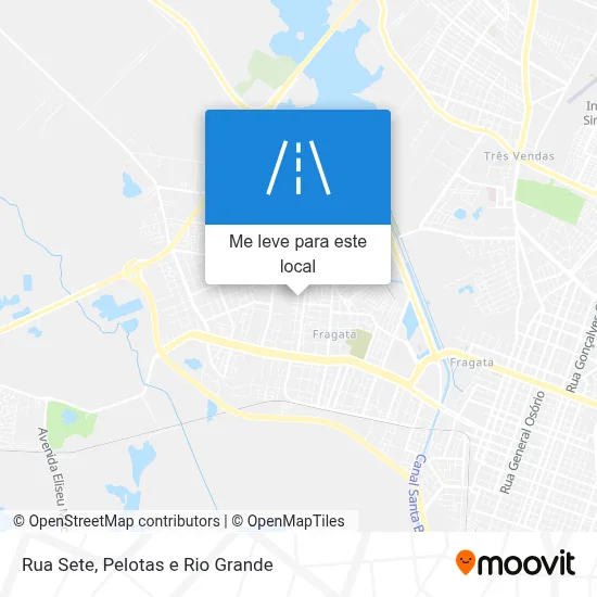 Rua Sete mapa