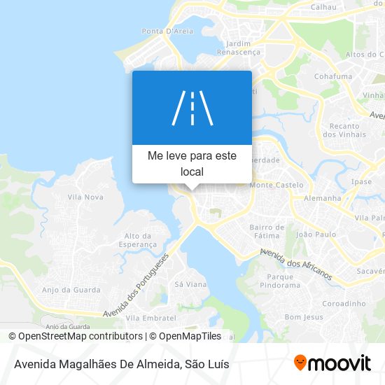 Avenida Magalhães De Almeida mapa