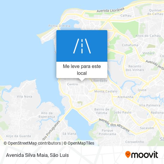 Avenida Silva Maia mapa