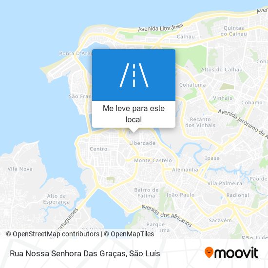 Rua Nossa Senhora Das Graças mapa