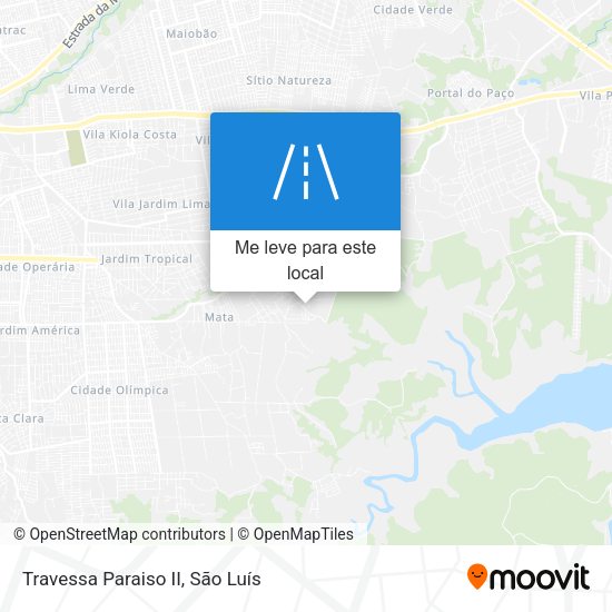 Travessa Paraiso II mapa