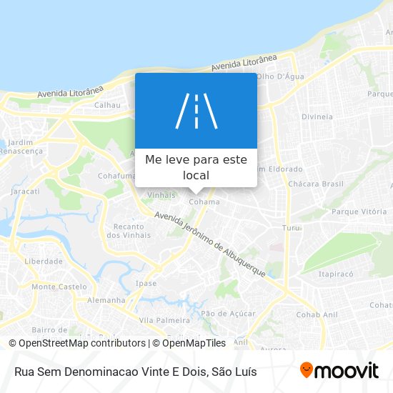 Rua Sem Denominacao Vinte E Dois mapa